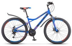 Велосипед STELS NAVIGATOR-510 D 26, колесо 26", рост 16", сезон 2023-2024, темно-синий