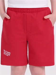 Шорты детские Апрель 1ПШК4362258, красный, 140