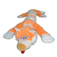 Мягкая игрушка La-LaLand Кот багет, оранжевый, 90 см