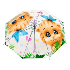 Зонт-трость полуавтомат детский Raindrops многоцветный 100 см