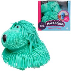Интерактивная игрушка ABtoys Макаронка Собака зеленая ходит, свет, звукPT-01846