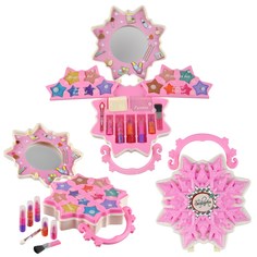 Набор косметики для девочек Зефирка "сказочная" серия в кейсе Розовый кристалл K-0052