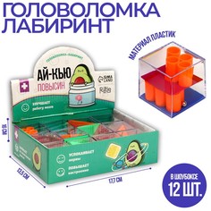 Головоломка-лабиринт «Ай-кью повысин», МИКС(12 шт.) Puzzle