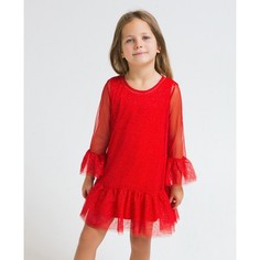 Платье детское CROCKID К 5578 красный 92