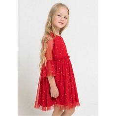 Платье детское CROCKID К 5579/1 красный 98