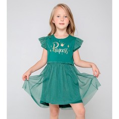Платье детское CROCKID К 5704 зеленый 80