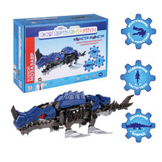 Конструктор 1toy Т24495 Экспериментариум Констр-Монстр Боевой Мозазавр