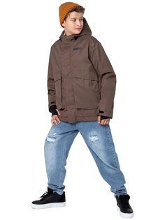 Куртка детская NIKASTYLE 4м3724, коричневый, 164