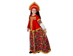 Карнавальный костюм Батик 2041-146-76, красный, 146
