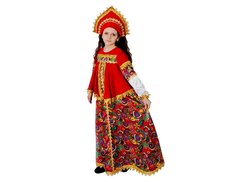 Карнавальный костюм Батик 2041-140-72, красный, 140