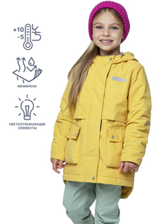 Куртка детская NIKASTYLE 4м3424, желтый, 122