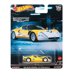 Машинка Hot Wheels FPY86-HCJ91 металлическая 69 Alfa Romeo 33 Stradale