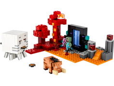 Конструктор Lego Minecraft The Nether Portal Ambush, 21255