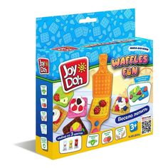 Набор для лепки Joy Doh Waff-60 Вафли 100 г 3 цвета