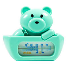 Термометр детский Maman для воды Maman RT-32 зеленый мишка