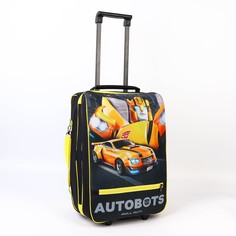 Чемодан Hasbro Автоботы 9728279 на молнии чёрный