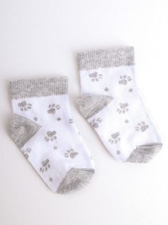 Носки детские Batik D134 бело-серый 12, 6 пар Батик