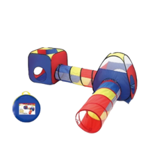Игровая палатка Игровой центр с двумя туннелями 2428465 No Brand