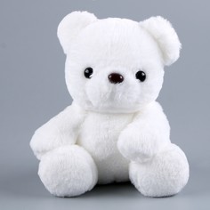 Мягкая игрушка "Мишка", 23 см, цвет белый No Brand