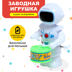 Заводная игрушка Робот барабанщик, 9820603 No Brand