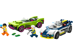 Конструктор Lego City Police Car and Muscle Car Chase, 60415