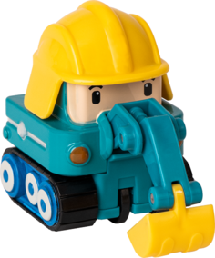 Металлическая машинка Robocar Poli, Пок 6 см