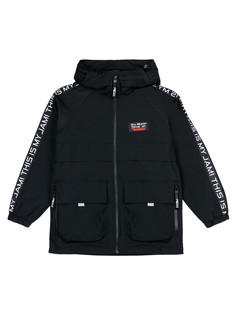 Ветровка детская PlayToday 12411119, черный, 152