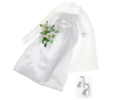 Набор свадебной одежды и аксессуаров для кукол София Карапуз