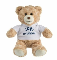 Мягкая игрушка медведь HYUNDAI белый KIA