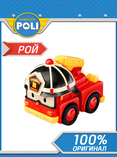 Металлическая машинка Robocar Poli, Рой 6 см