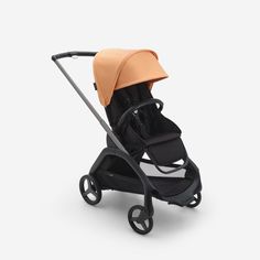 Коляска прогулочная Bugaboo Dragonfly Graphite/Midnight Black/Island Coral