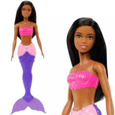Кукла Barbie Русалочка, черные волосы, серия Подводное царство