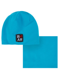Шапка детская PlayToday 12412221, голубой, 52