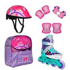 Роликовые коньки Sport Collection SET Kitty Mint M 33-36