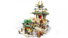 Конструктор Lepin LE-86994 Monkie Kid Небесные Царства с фигурками, 2433 дет
