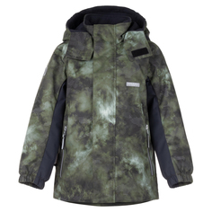 Куртка детская KERRY WALD K24024, 3355-темно-зеленый с рисунком, 116