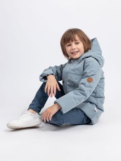 Куртка детская Даримир КОККЕРВИЛЬ, голубой туман, 86