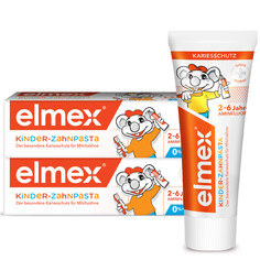 Комплект Зубная паста Elmex Childrens для детей 2-6 лет, 50 мл. х 2 шт.