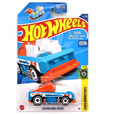 Базовая машинка Hot Wheels CUSTOM SMALL BLOCK, синяя, 5785/HCT82