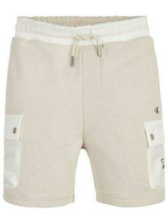 Шорты Calvin Klein Solar Mix Media Shorts IB0IB01248-ACF, бежевый, 122