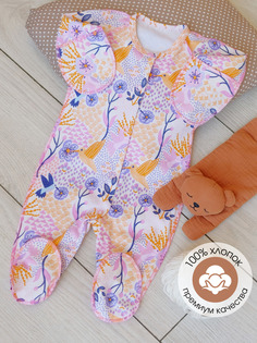 Комбинезон детский Babyglory LBBGG001, Оранж, 62