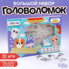 Металлическая головоломка Puzzle Корея 9828824 30 шт