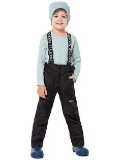Брюки детские NIKASTYLE 2л2524, черный, 134
