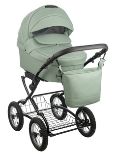 Коляска 2 в 1 Jovola Tessa Classic Eco, шалфей