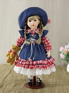 Кукла фарфоровая Devere 16 на подставке KSVA-YF-161230