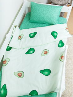 Постельное белье Сонный гномик Авокадо зеленый