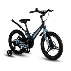 Велосипед детский двухколесный Maxiscoo Space 18 Делюкс 2024 матовый ультрамарин