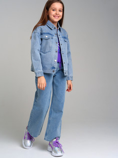 Куртка джинсовая детская PlayToday 12421781, голубой, 170