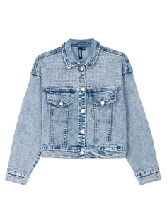 Куртка джинсовая детская PlayToday 12421686, синий, 140