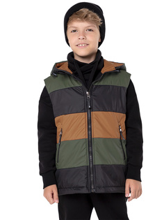 Жилет детский NIKASTYLE 9м6724, хаки/фундук, 110